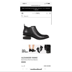 Black cut out booties